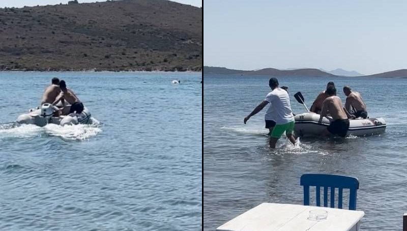 yuruyerek gidilen adada can pazari suruklenen cocugu kurtardi kendi oldu fCjr1GBu