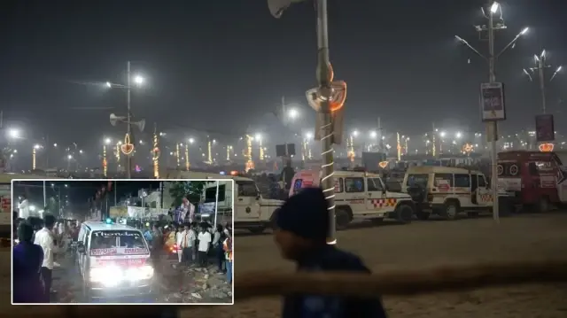 hindistanda miting sirasinda izdiham cikti en az 38 olu YrrvZuCc