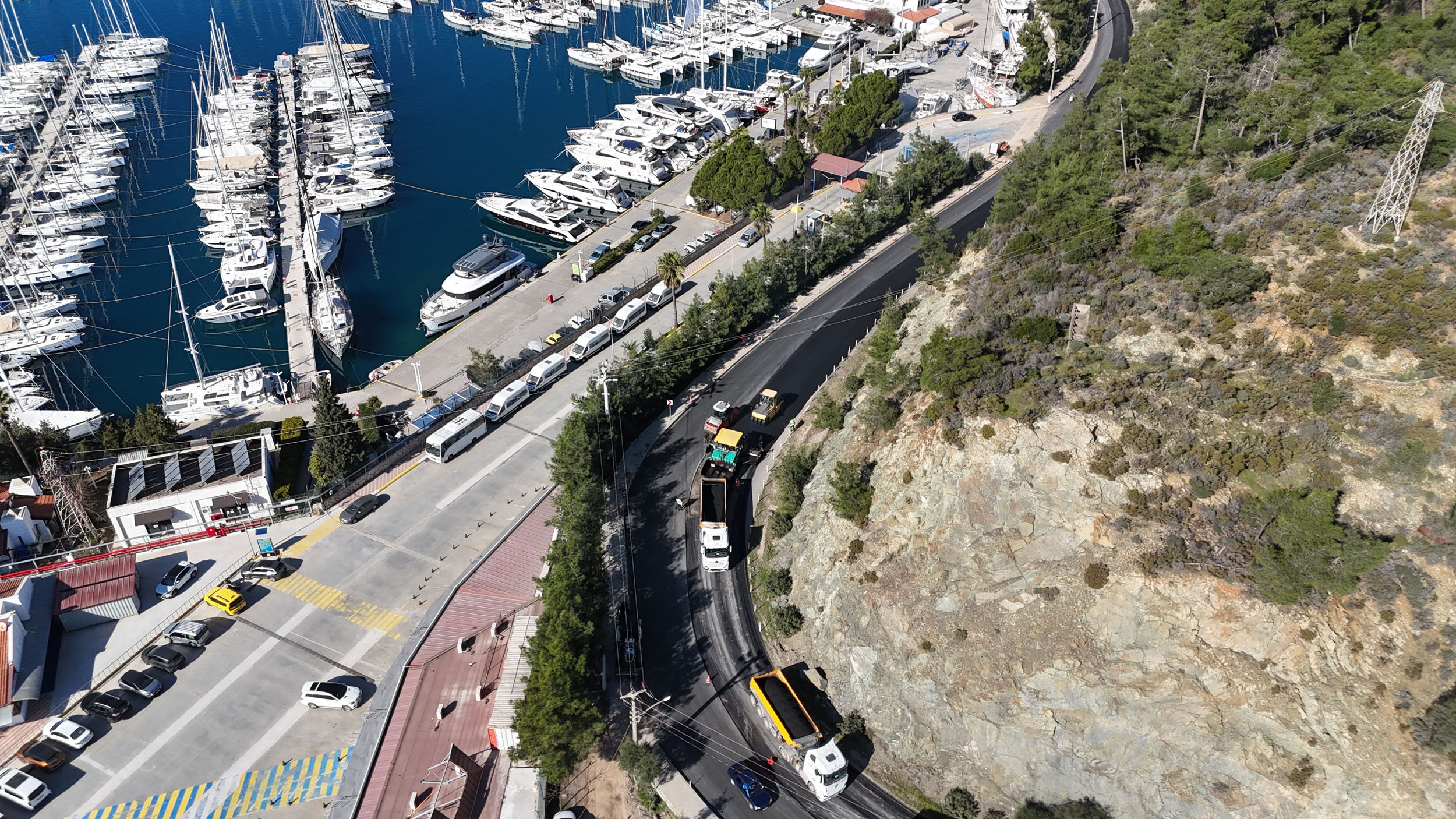 Yol yenileme çalışmaları görseli