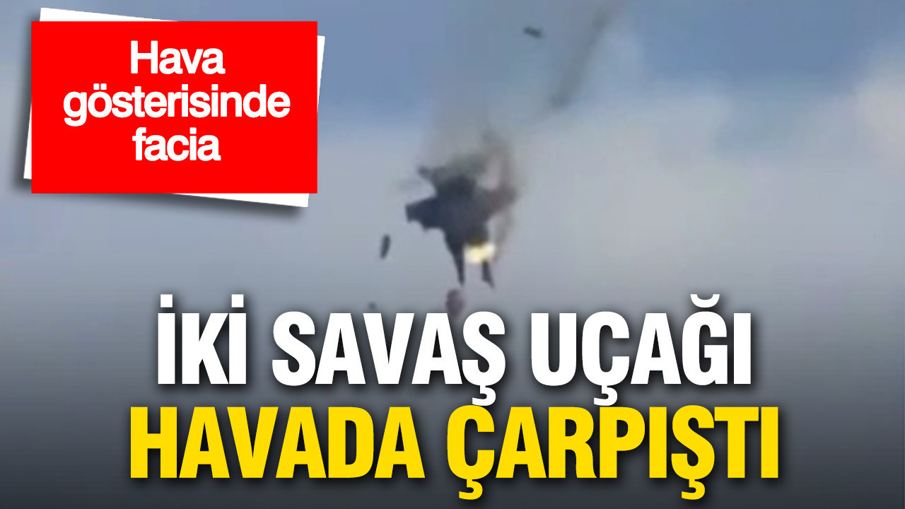 Idaho’daki Hava Gösterisinde Savaş Uçakları Çarpıştı