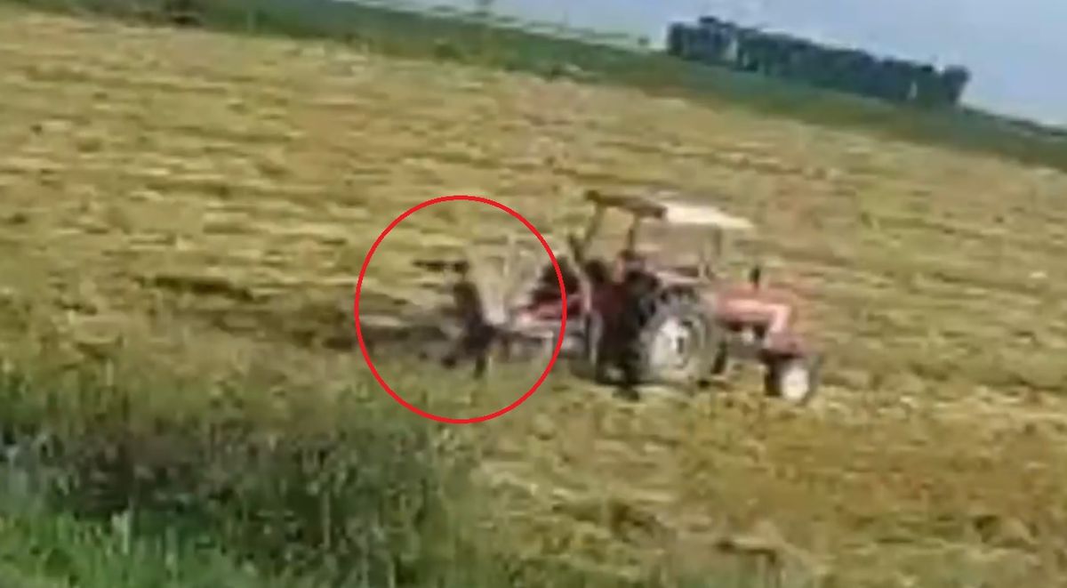 Hatay’da Çiftçi Traktöre Sıkıştı